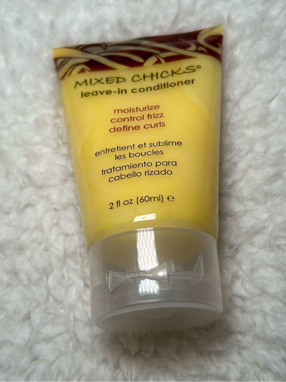 Mixed Chicks Leave In Conditioner For Curl Definition & Frizz Control 2 oz New